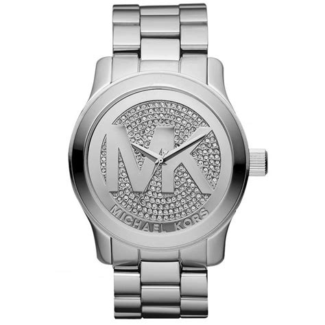 damenuhr michael kors mk5544 silber|michael kors collection runway watch mk5544 silver .